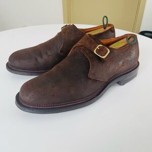 Viberg Regent Monk-strap Shoes - 9E 1905 last